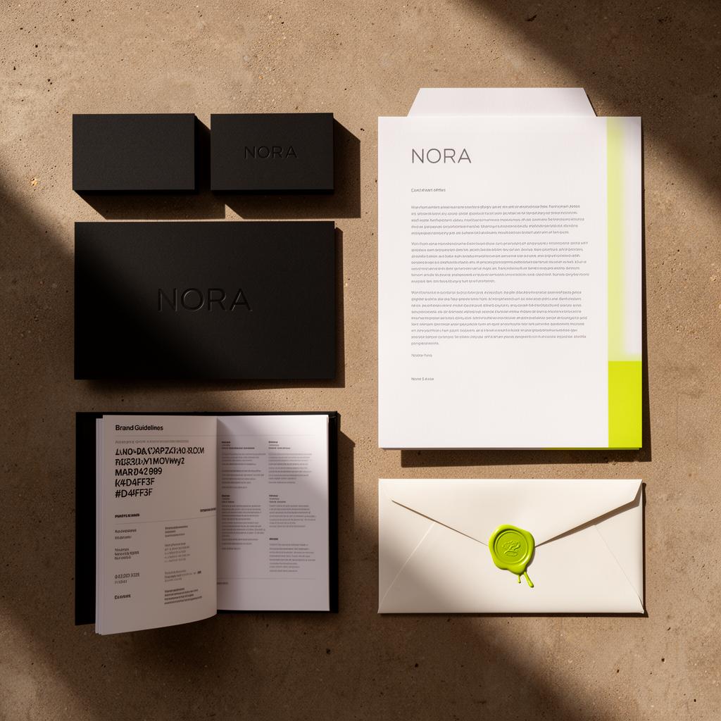 NORA Berlin — Vom Wordmark zum vollständigen Markensystem.